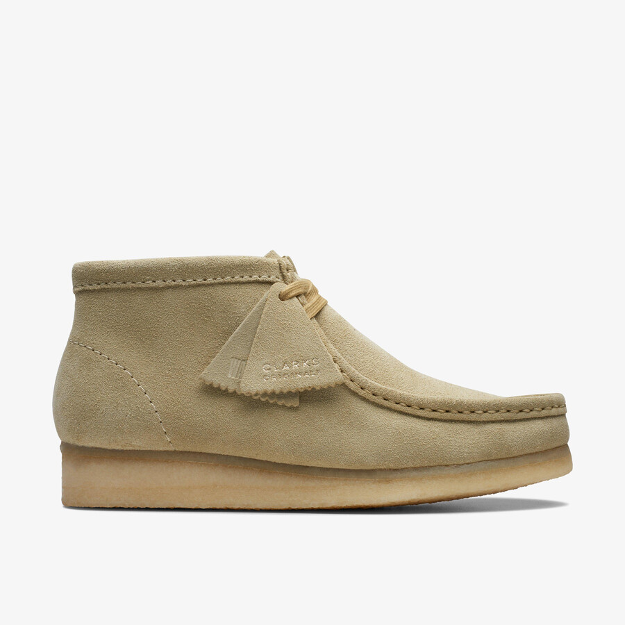 buty wallabee - zamsz klonowy